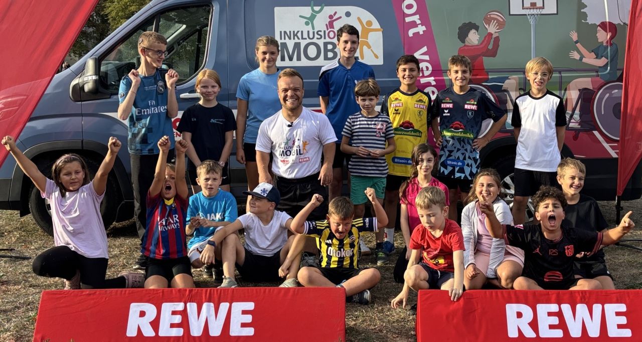 Das Inklusionsmobil zu Gast beim TV Friedrichstal