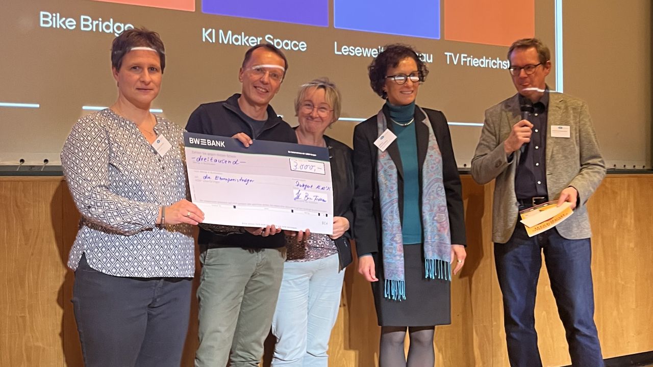 „Mortens Licht“ gewinnt Ehrenamtspreis beim Forum der Non-Profit-Organisationen in Stuttgart